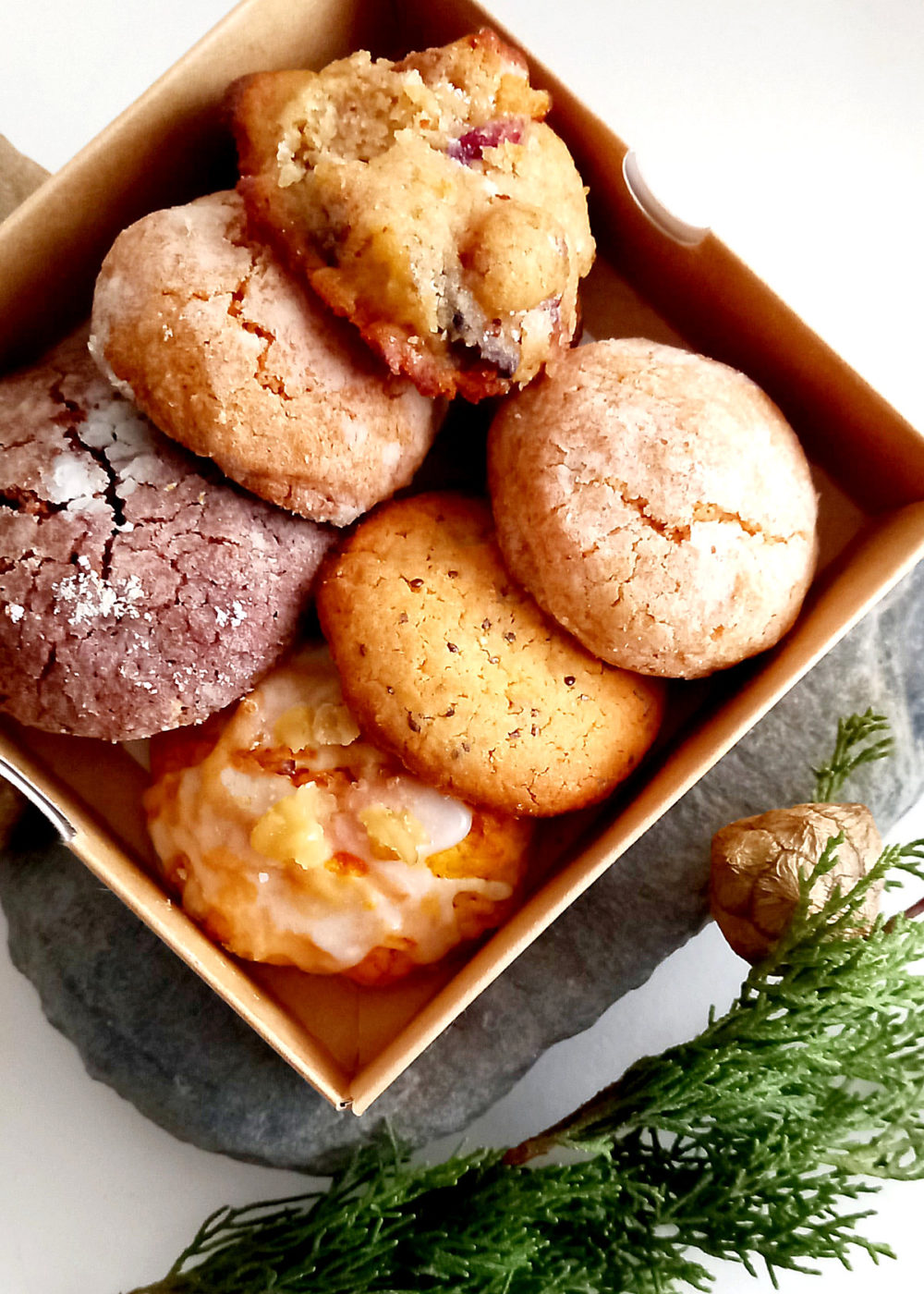 Assorted cookies set 6 pieces